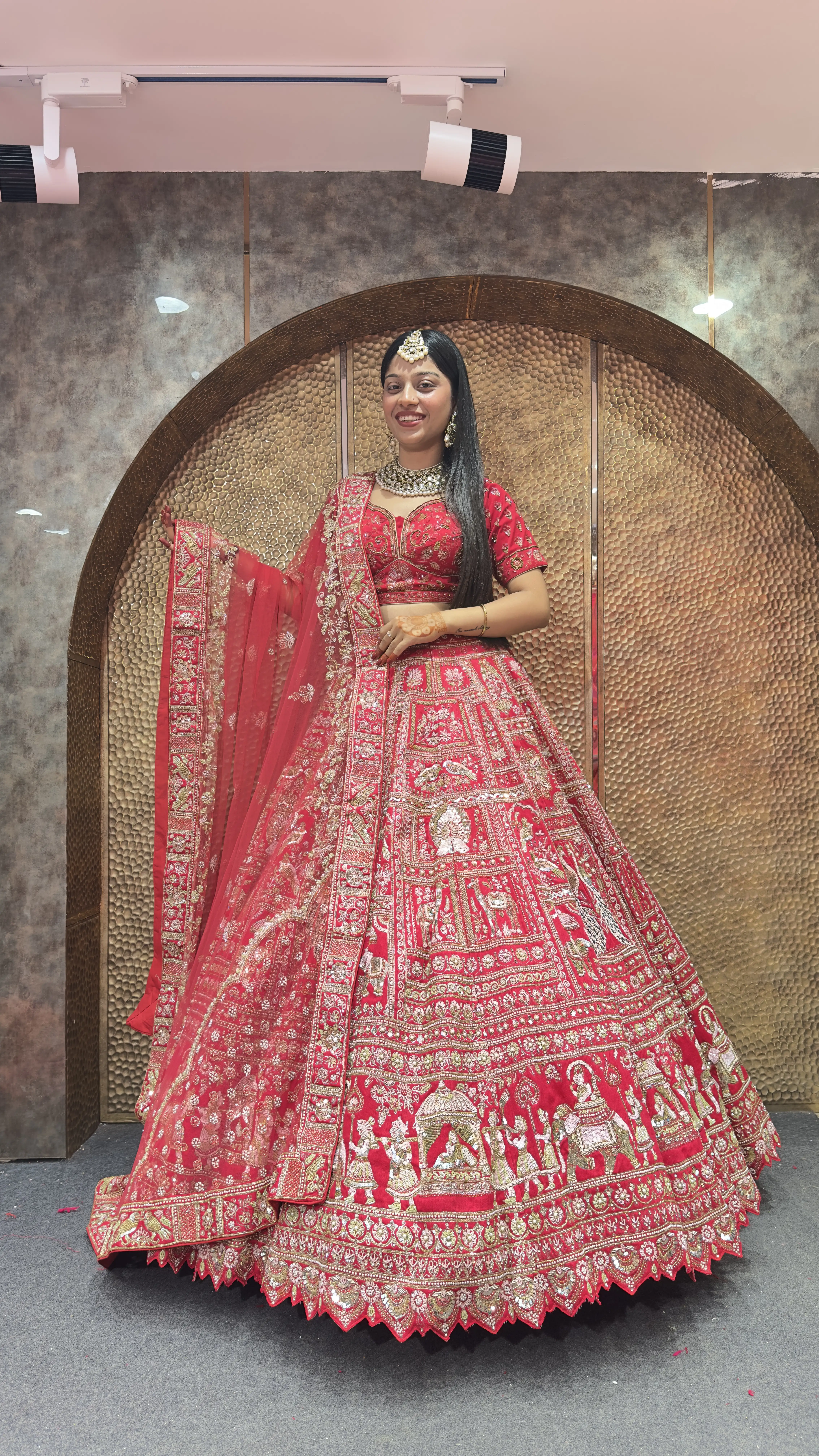 Heavy Handwork Bridal Lehenga