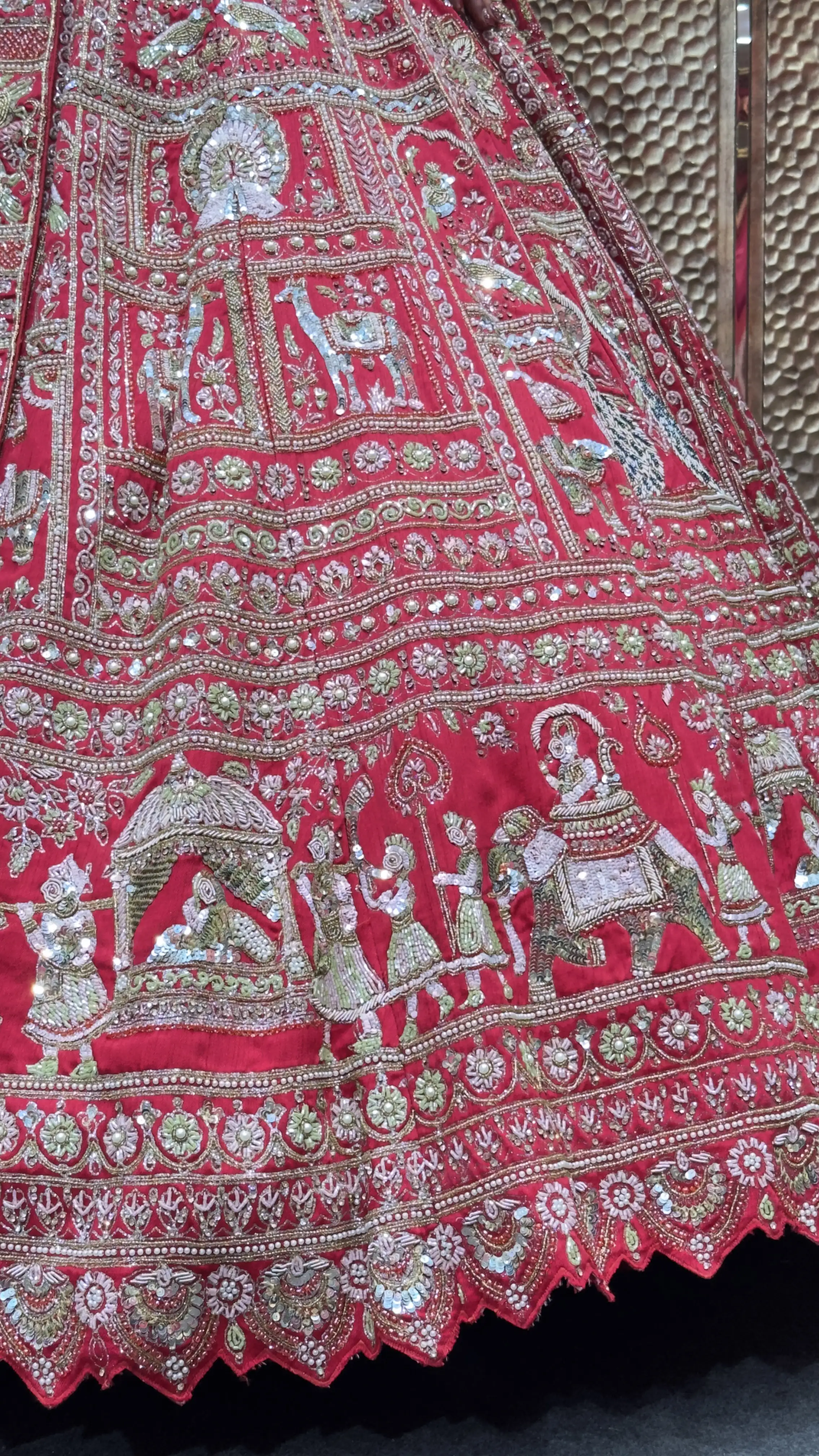 Heavy Handwork Bridal Lehenga