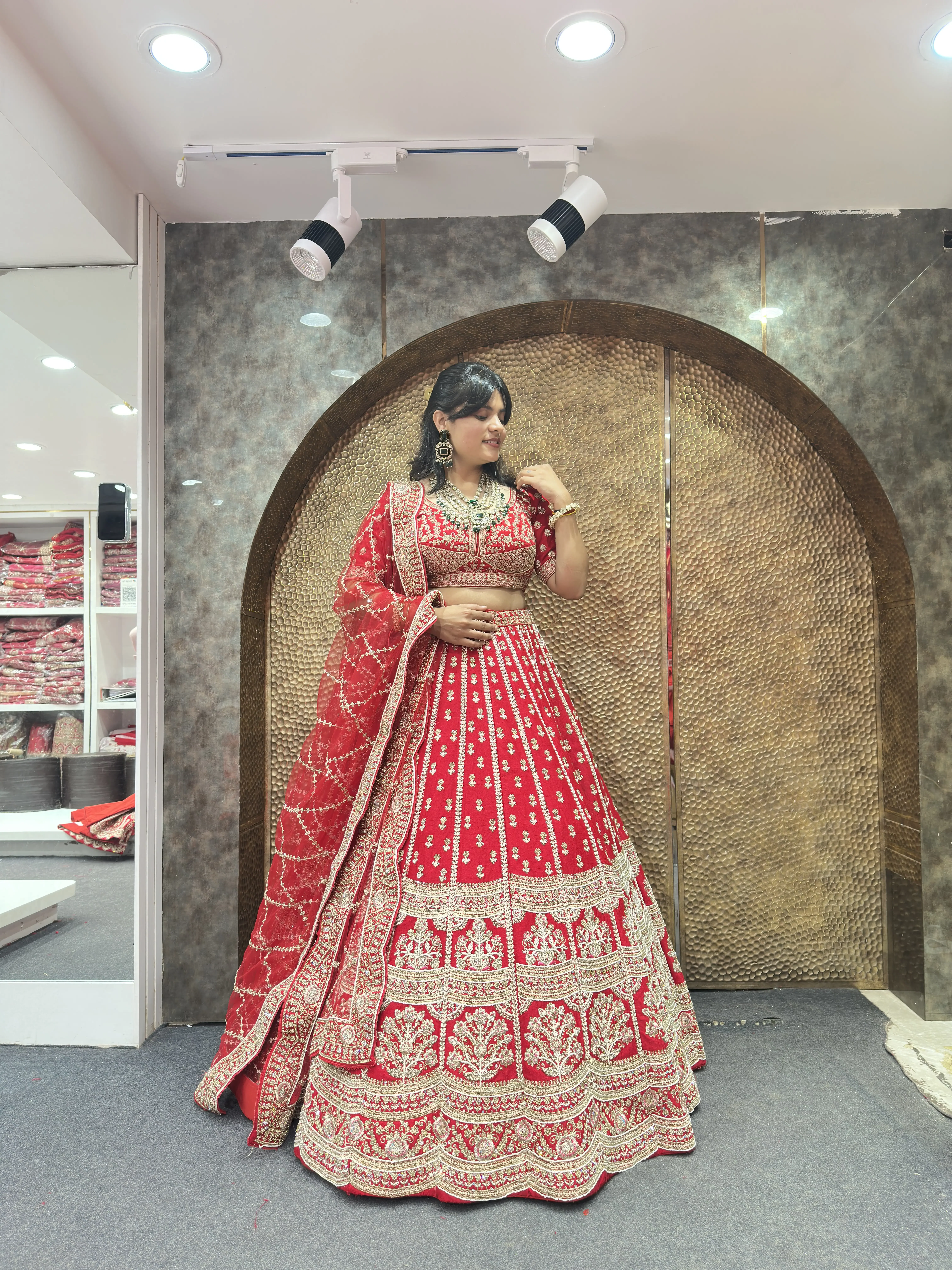 Handwork Latest Bridal Lehenga