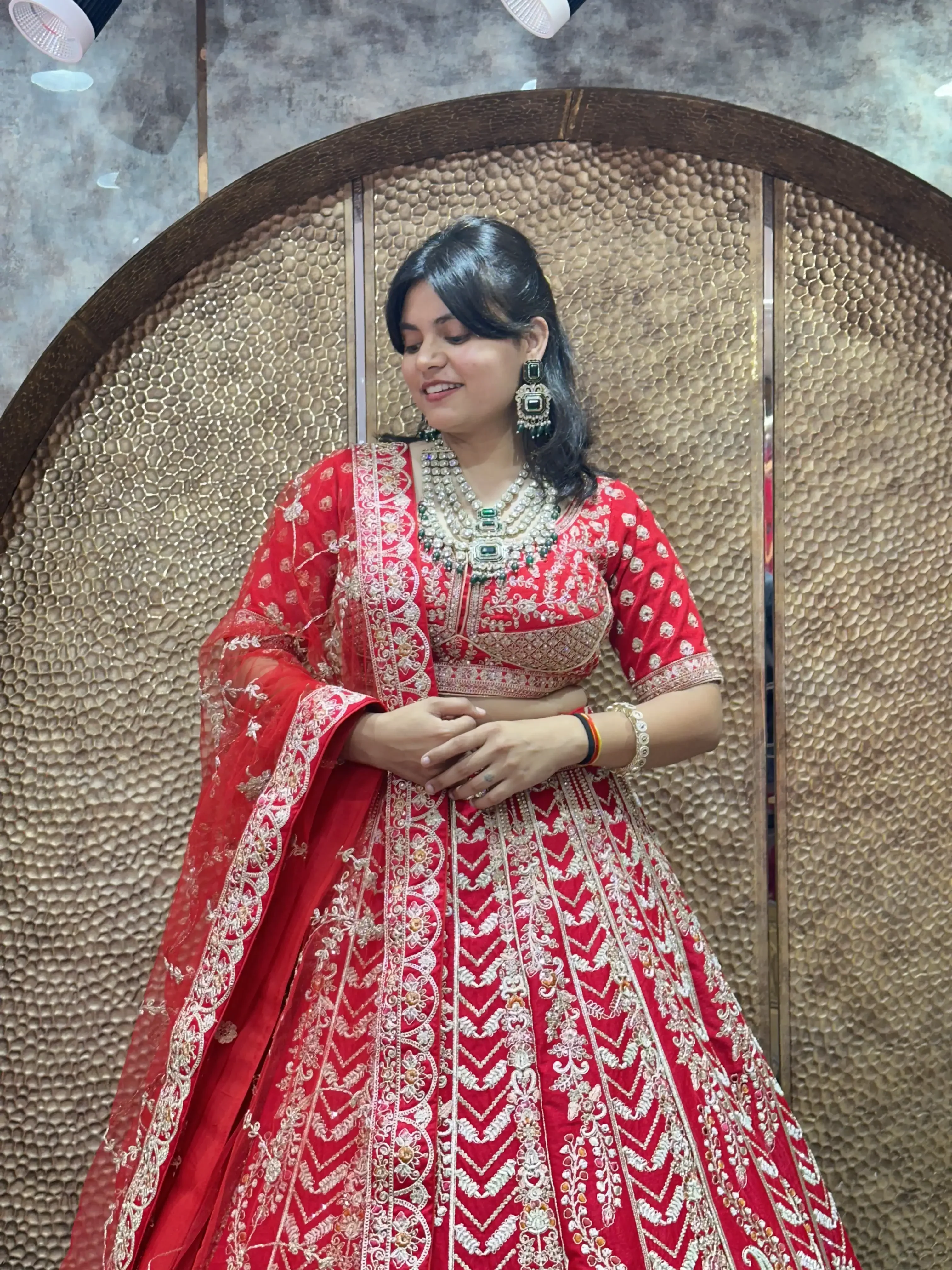 Latest Bridal Lehenga in Heavy Work