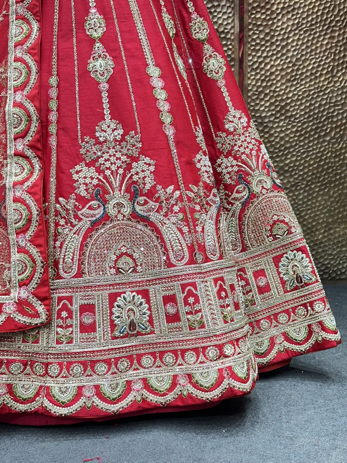Latest Bridal Lehenga In Red
