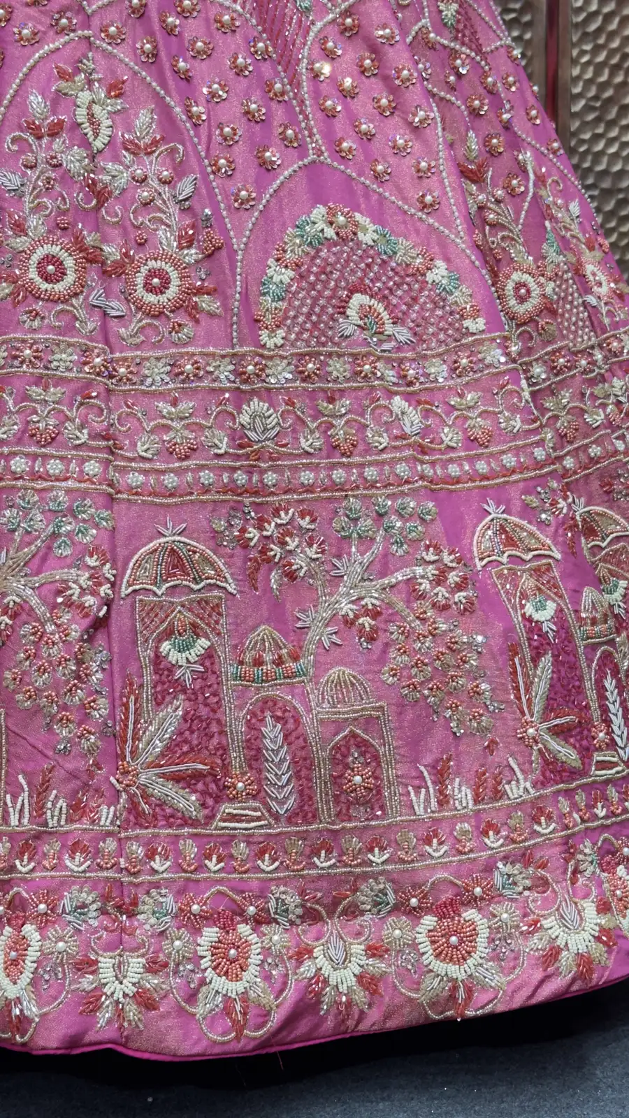 Latest Handwork Tissue  Bridal